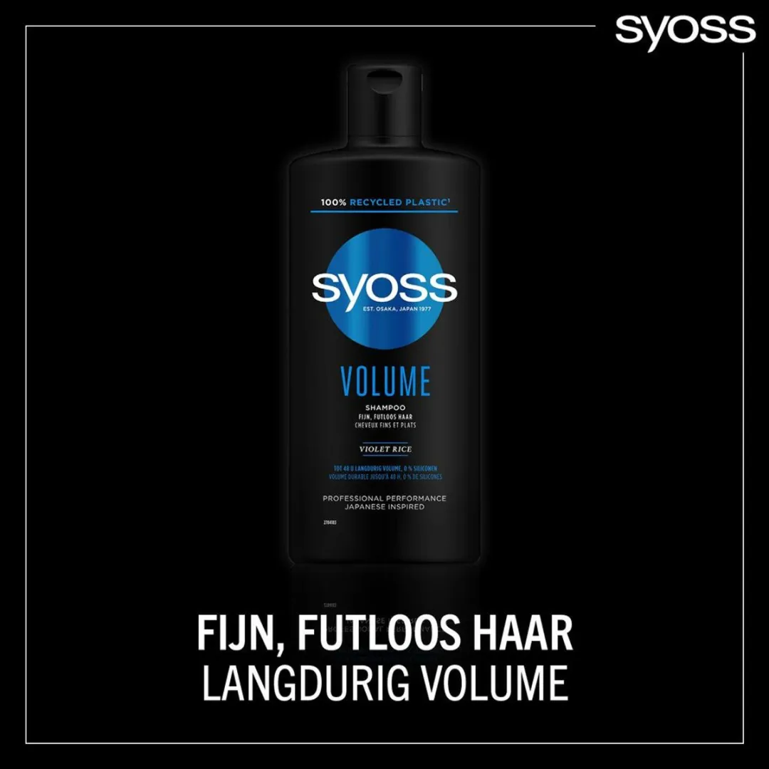 SYOSS Volume Shampoo 440ml