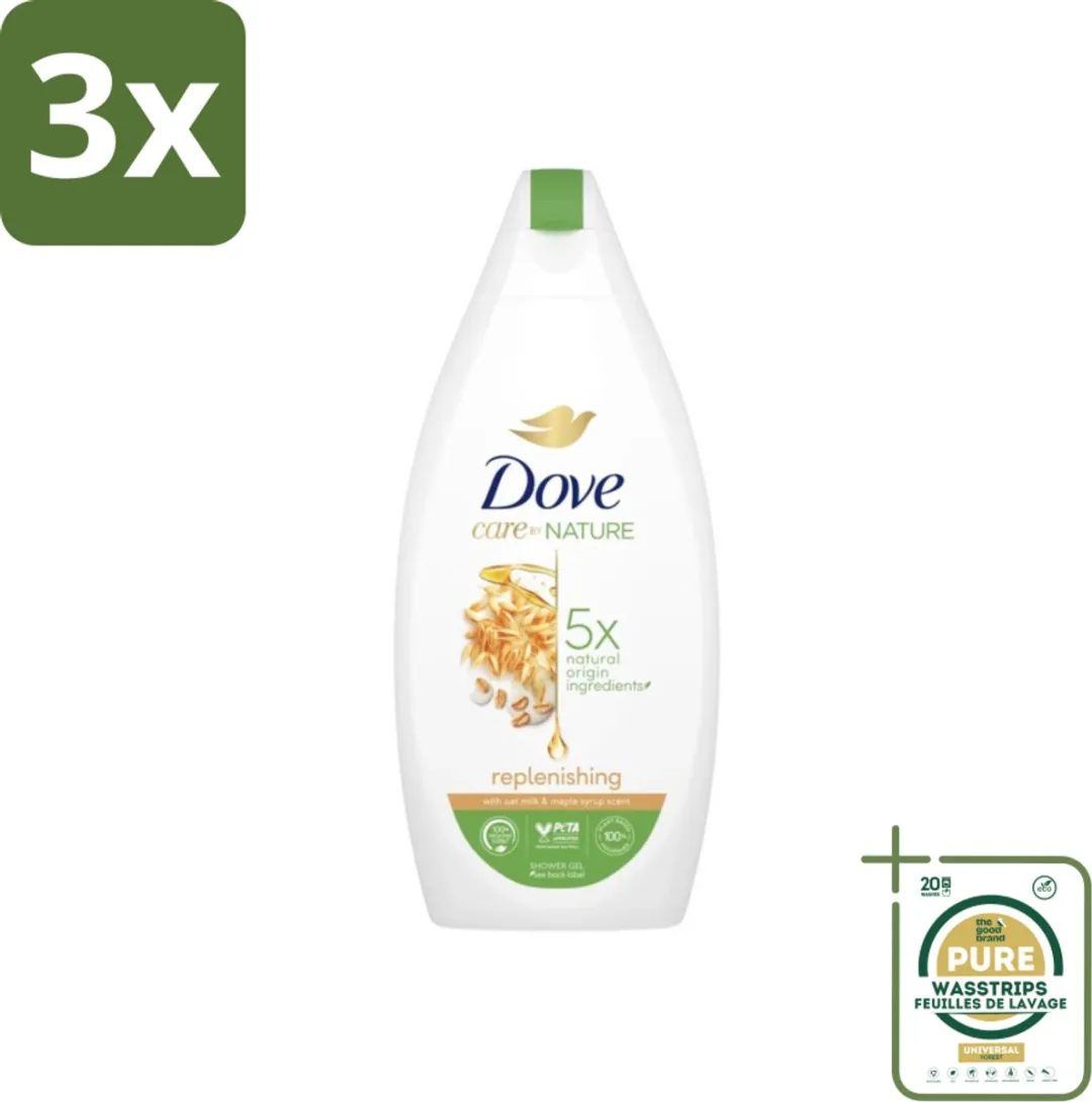 Dove Replenishing Douchegel 1200ml - 3 Stuks