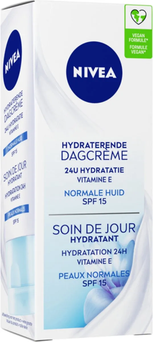 NIVEA Essentials Hydraterende Dagcrème SPF 15 - 3x50ml