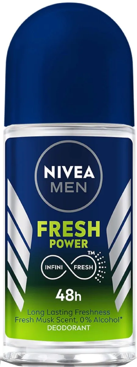 NIVEA Men Fresh Power Deo Roller 50ml
