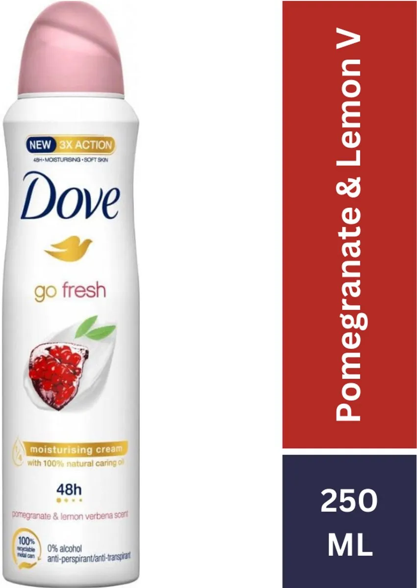 Dove Deo Spray Go Fresh Granaatappel - 10x250ml