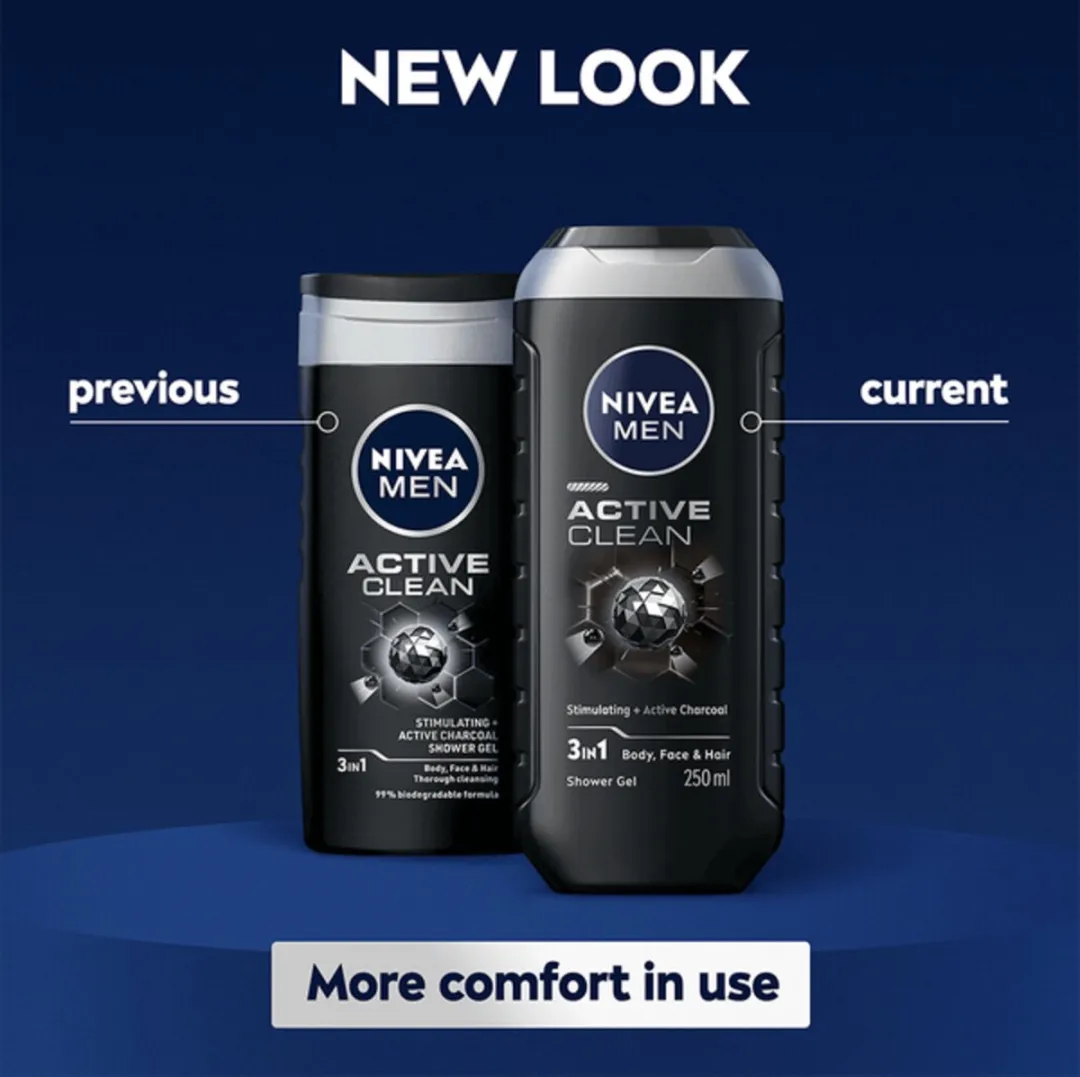 NIVEA Men Active Clean Douchegel 250ml