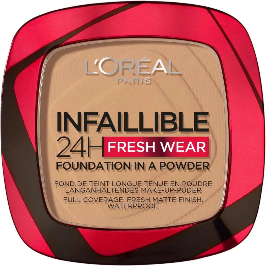 L'Oréal Paris Infaillible 24H Fresh Wear Foundation Poeder 300 Amber