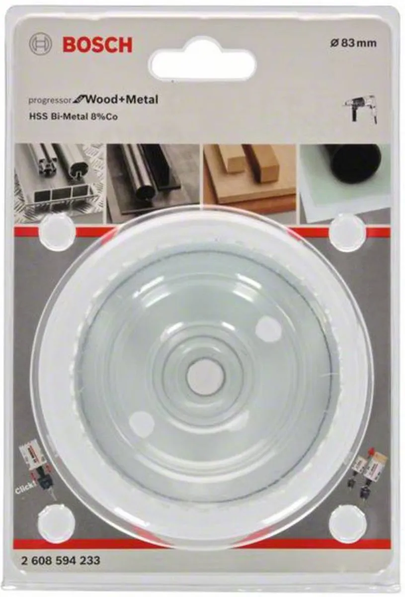 Bosch 2608594233 Gatzaag HSS Bi-Metaal 83mm - Metaal
