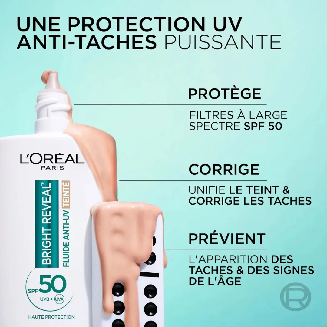 L'Oréal Paris Bright Reveal Crème Solaire SPF 50 50ml