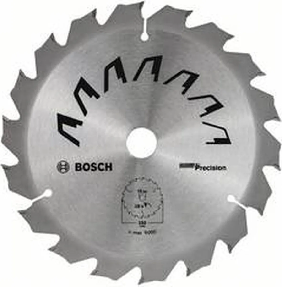 Bosch Cirkelzaagblad 150mm 18T - 16mm As - Hout