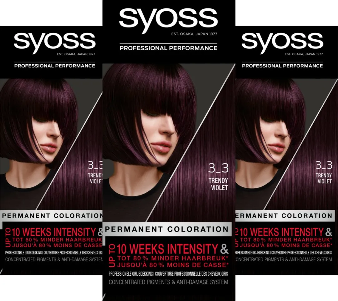 Syoss Haarverf 3-3 Trendy Violet