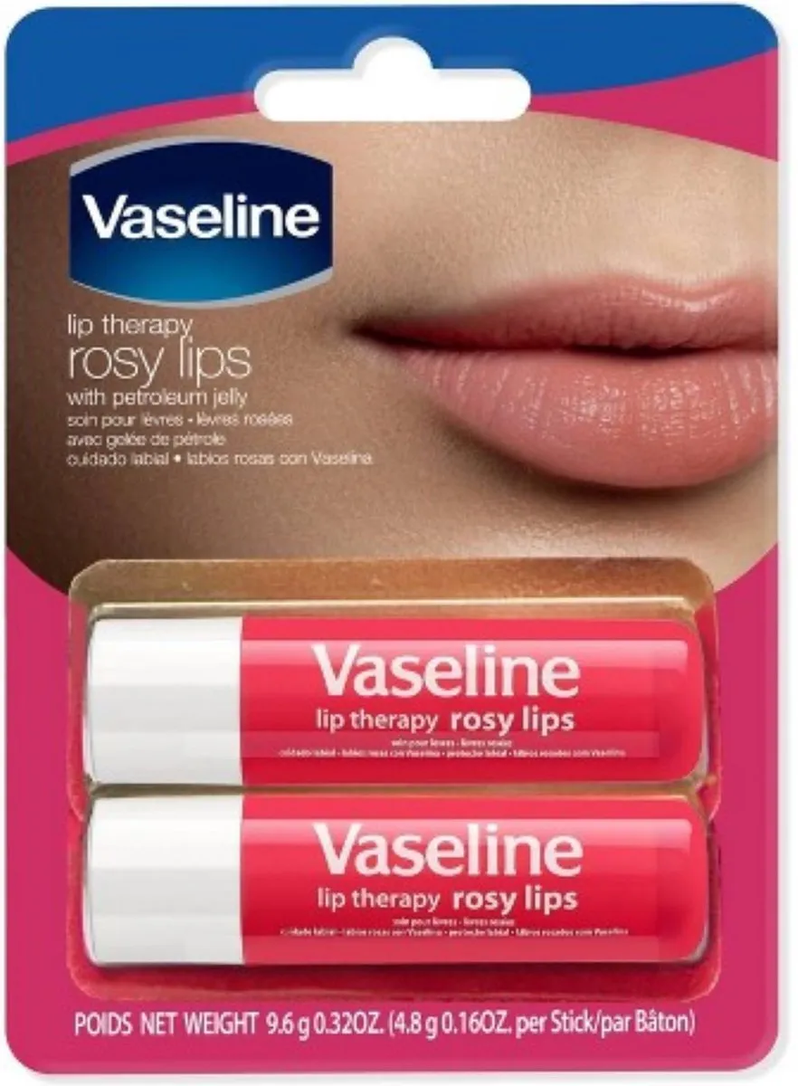 Vaseline Lip Care Duopack Rosy Lips - 2x9.6ml