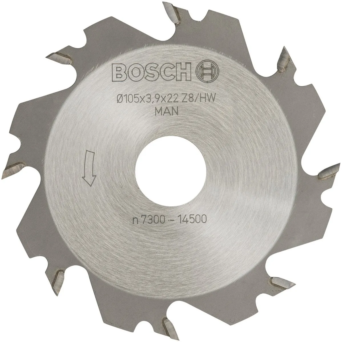 Bosch Schijfrezen 105X22X4 T8