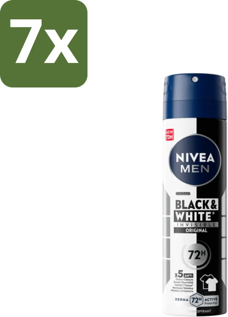 NIVEA MEN Invisible for Black & White Deo Spray 150ml