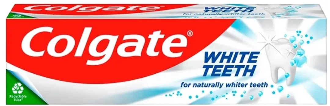 Colgate White Teeth Tandpasta 75ml - 25 Stuks