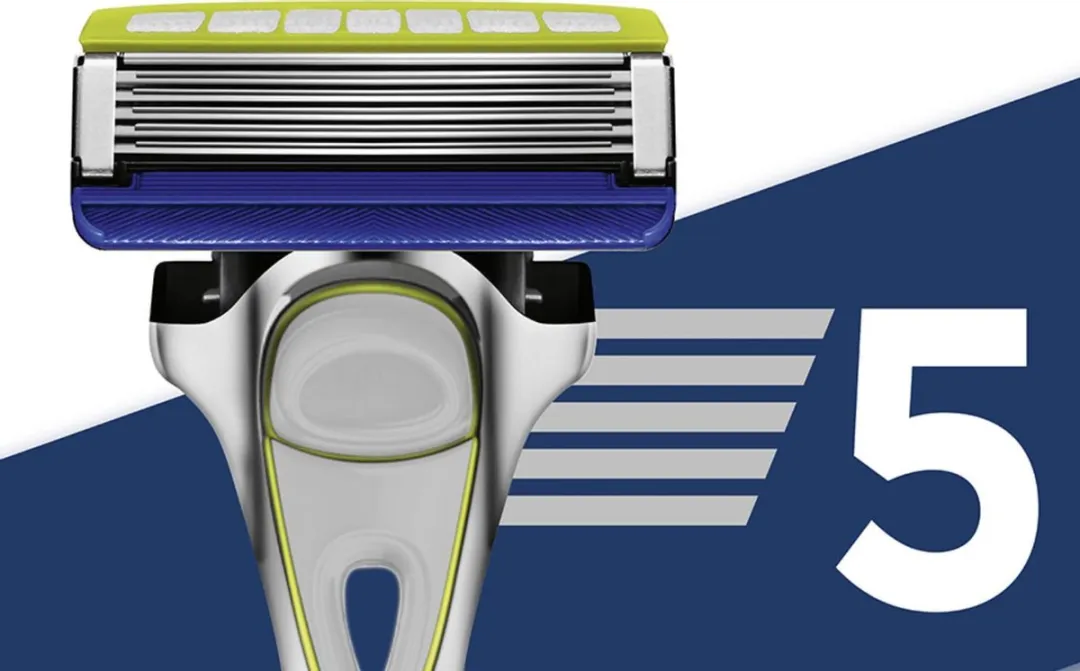 Wilkinson Sword Hydro 5 Scheermesjes - 4 Stuks - Blauw/ Groen