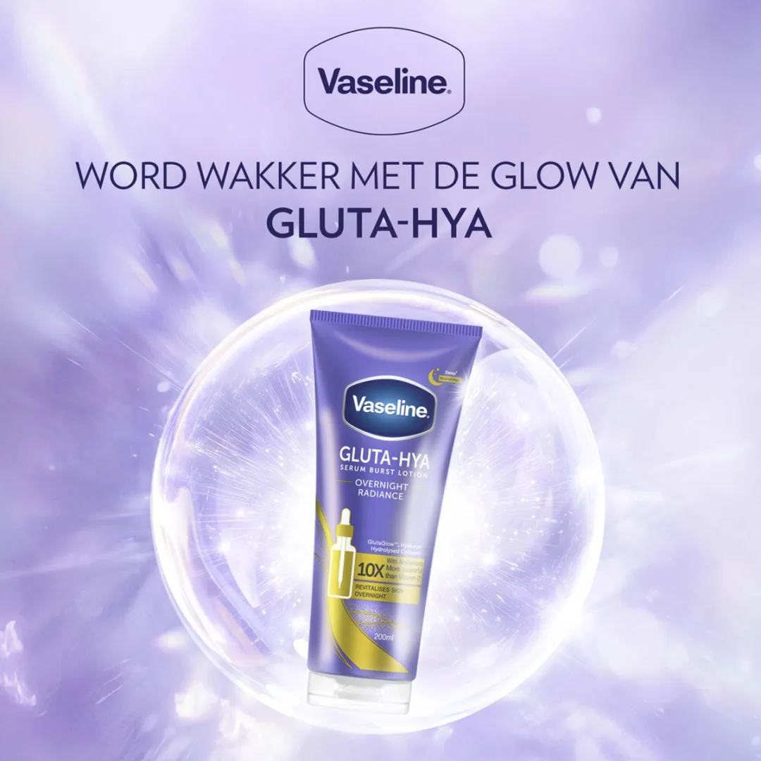 Vaseline Gluta-Hya Overnight Radiance Serum 200ml