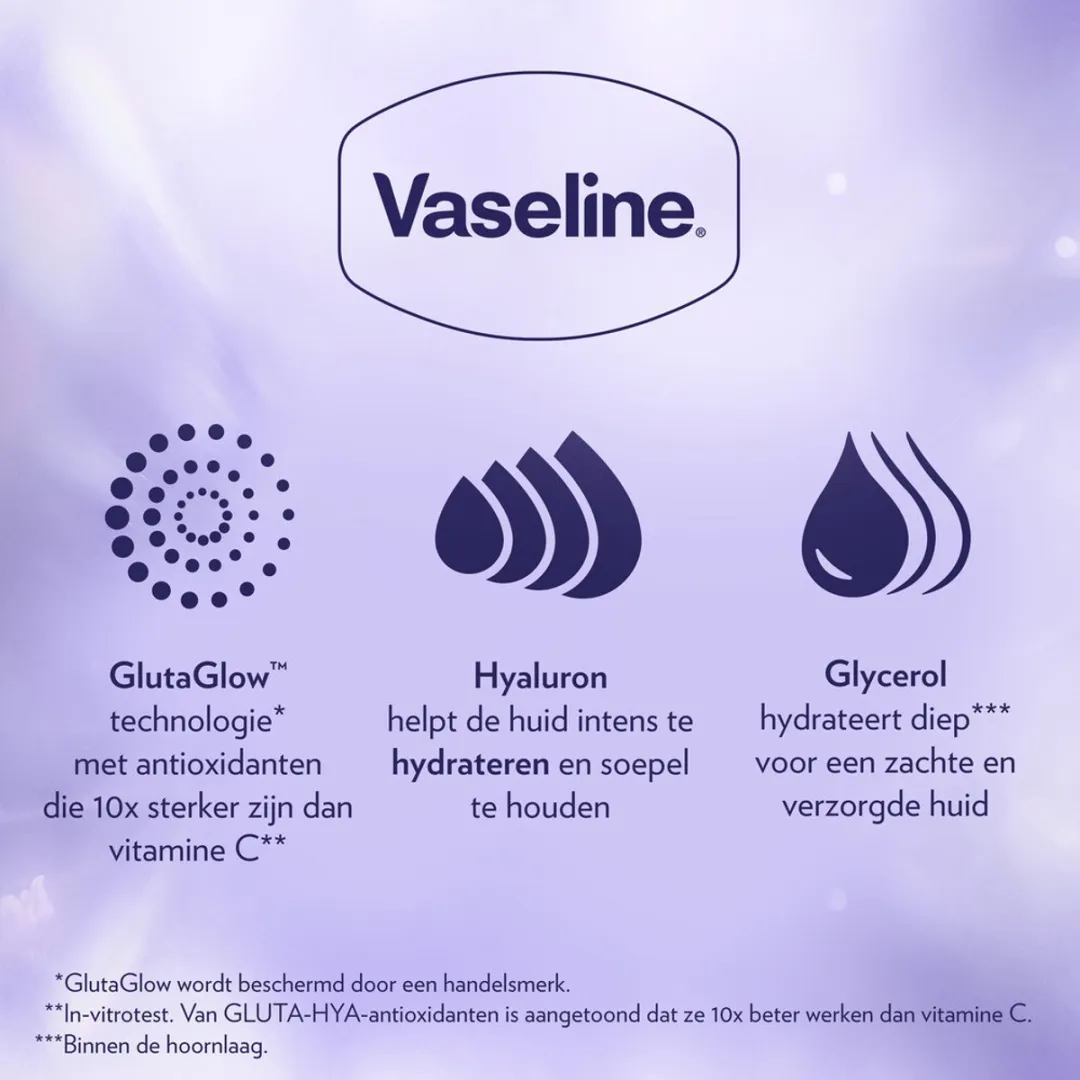 Vaseline Gluta-Hya Overnight Radiance Serum 200ml