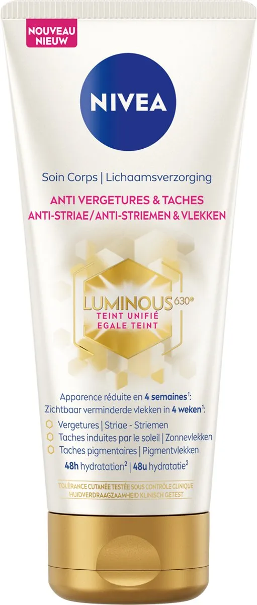 NIVEA Luminous 630 Anti-Striae Crème 200ml