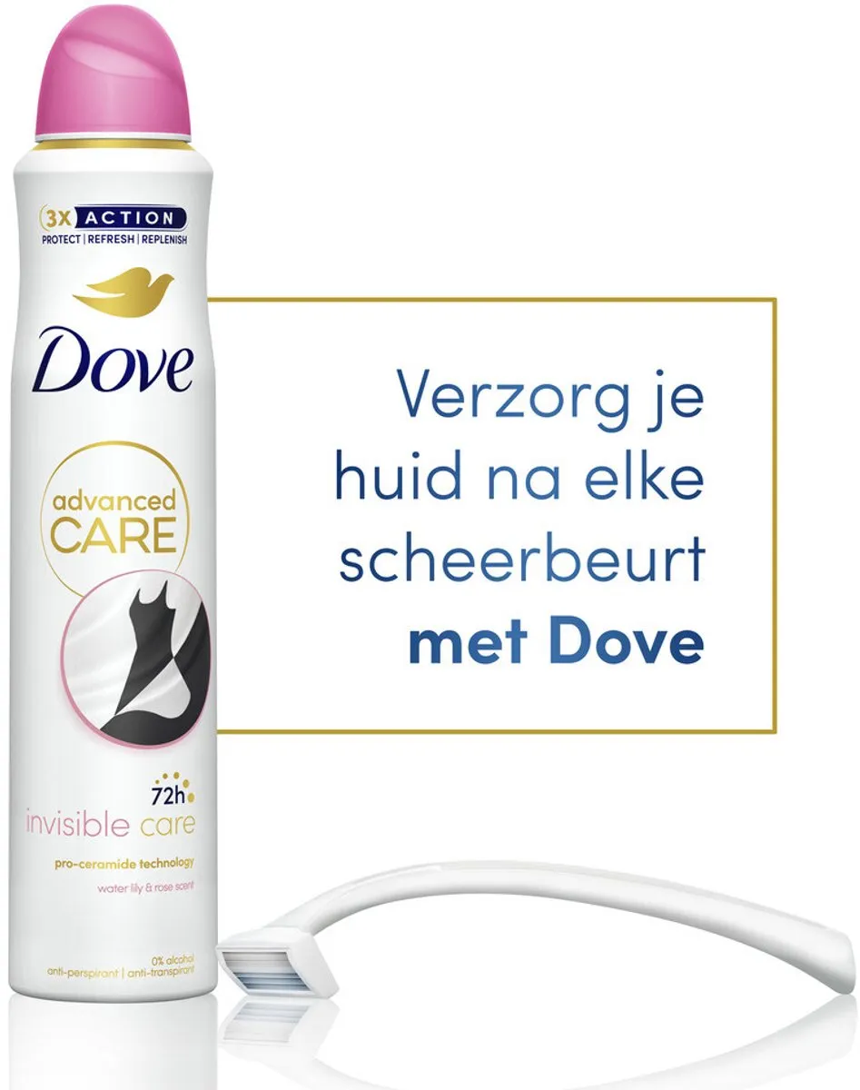 Dove Invisible Care Deodorant Spray 150ml