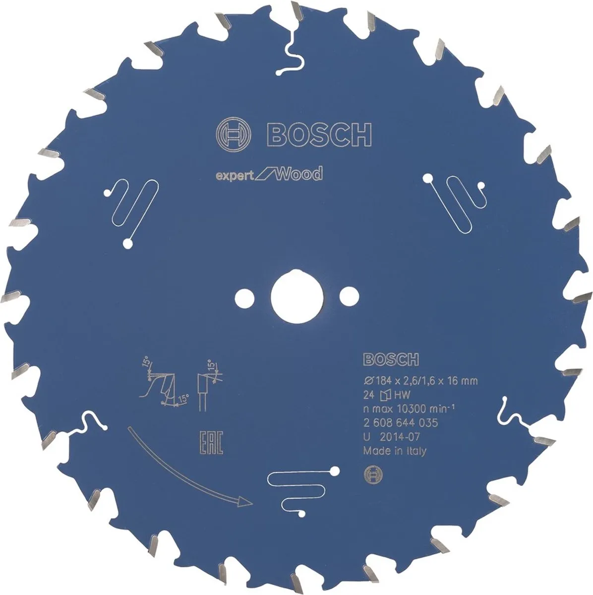 Bosch Expert Cirkelzaagblad Aluminium 184mm