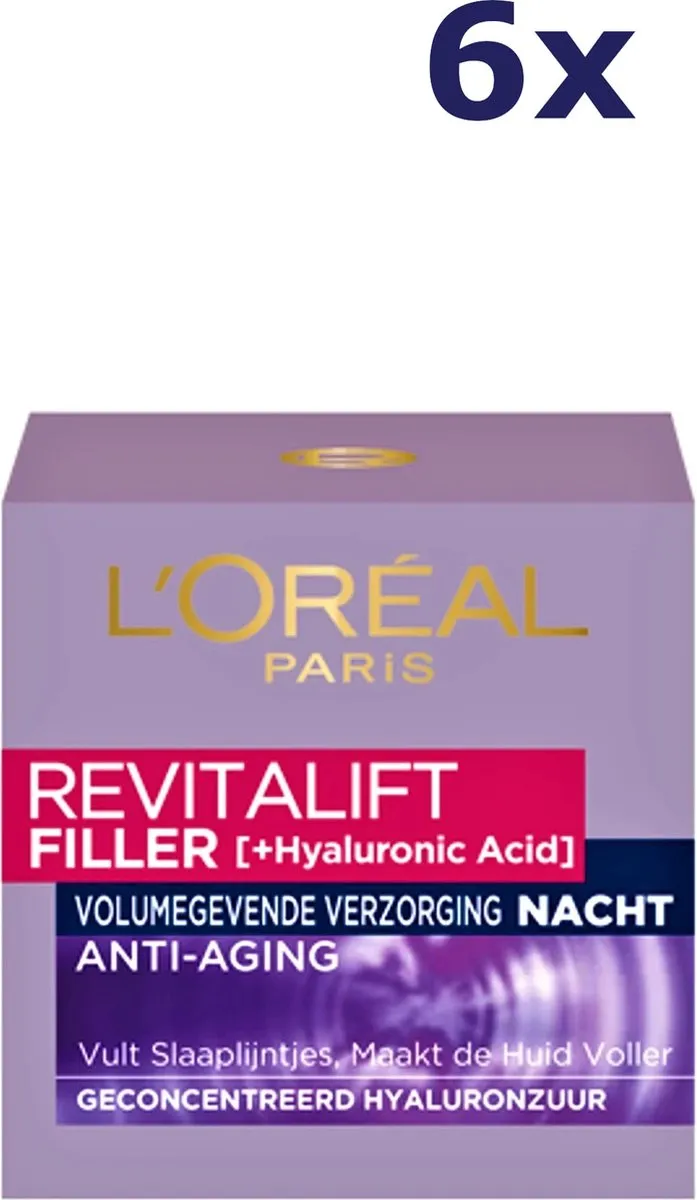 L'Oréal Revitalift Filler Nachtcrème 300ml