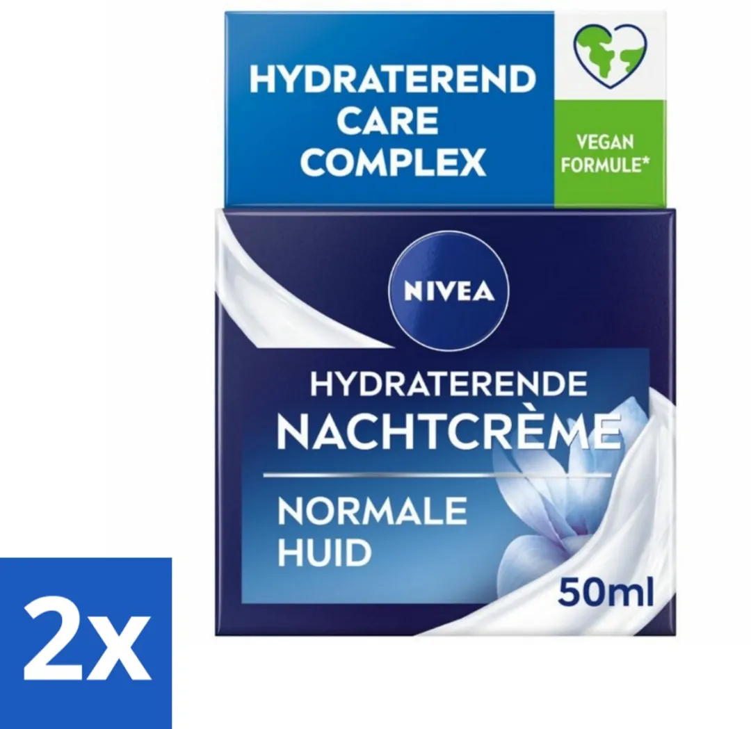 NIVEA Nachtcrème Essentials Hydraterend 100ml