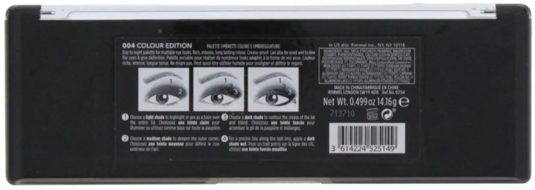 Rimmel London MagnifEyes Oogschaduw - 12 Kleuren Bold