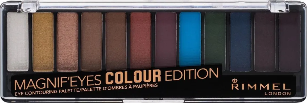 Rimmel London MagnifEyes Oogschaduw - 12 Kleuren Bold