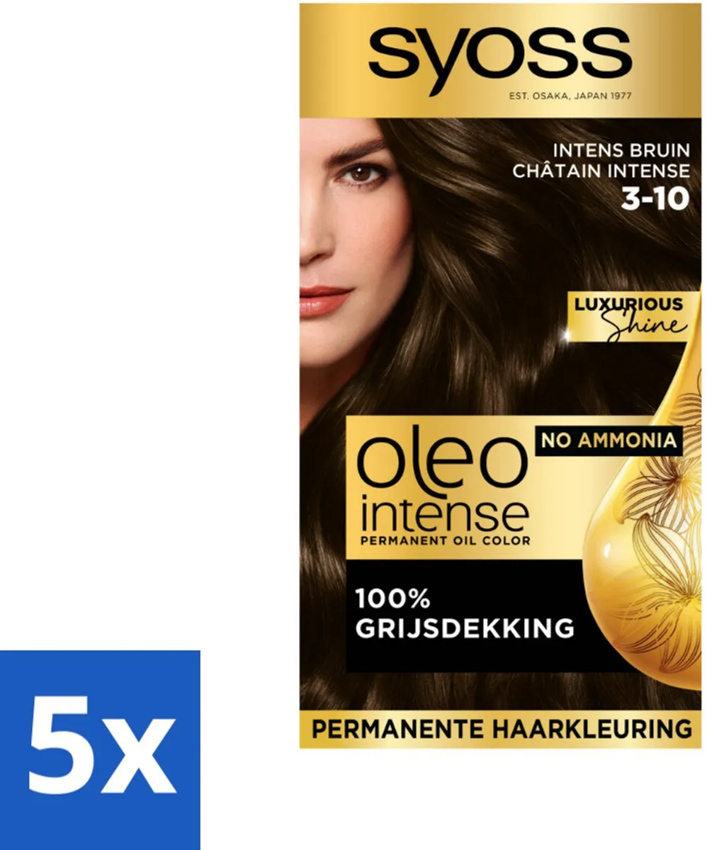 SYOSS Oleo Intense Haarverf 3-10 Intens Bruin