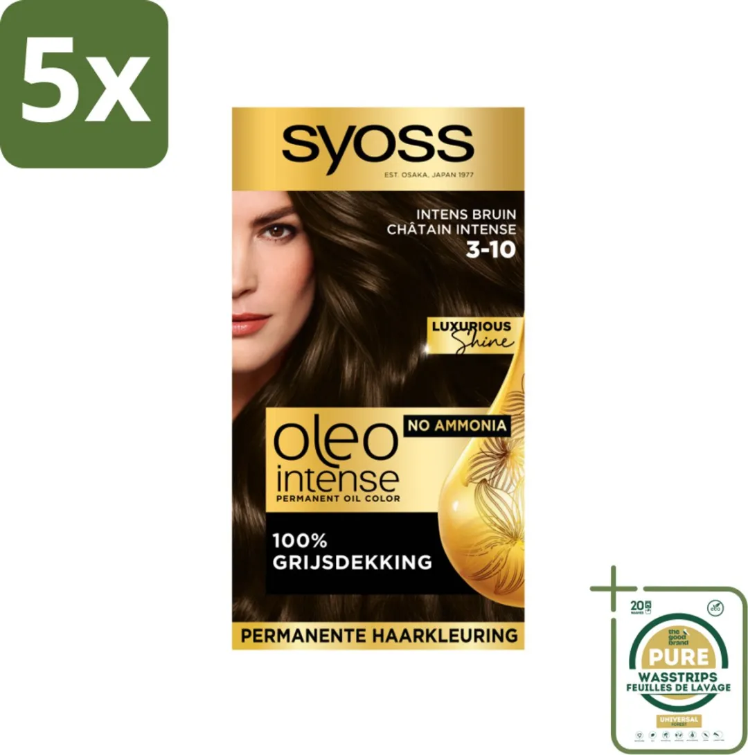 SYOSS Oleo Intense Haarverf 3-10 Intens Bruin - 575ml