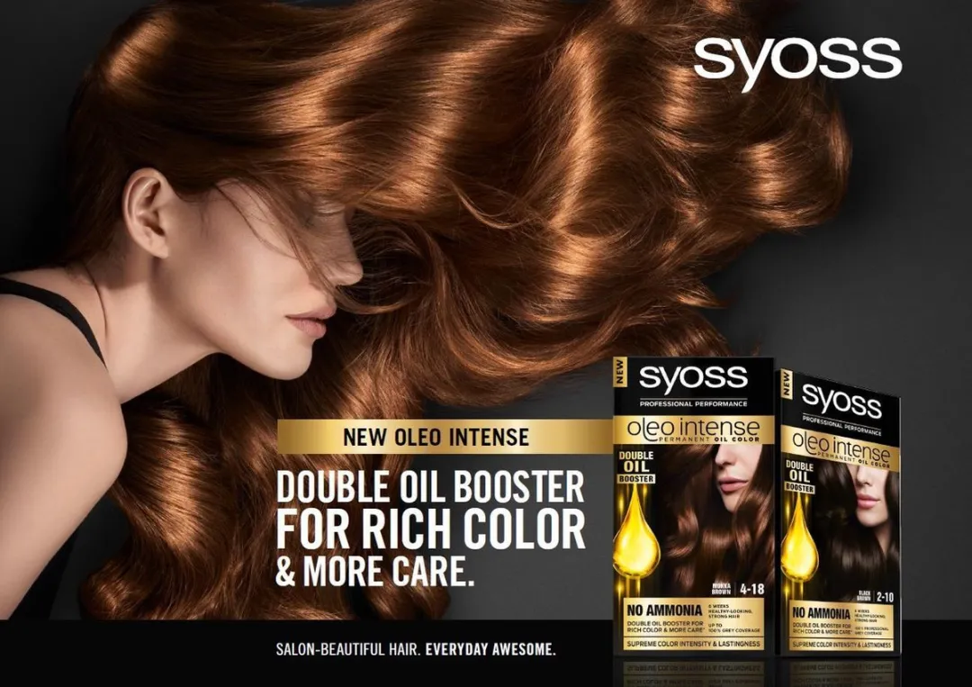SYOSS Color Oleo Intense 7-58 Cool Beige Blond Haarverf