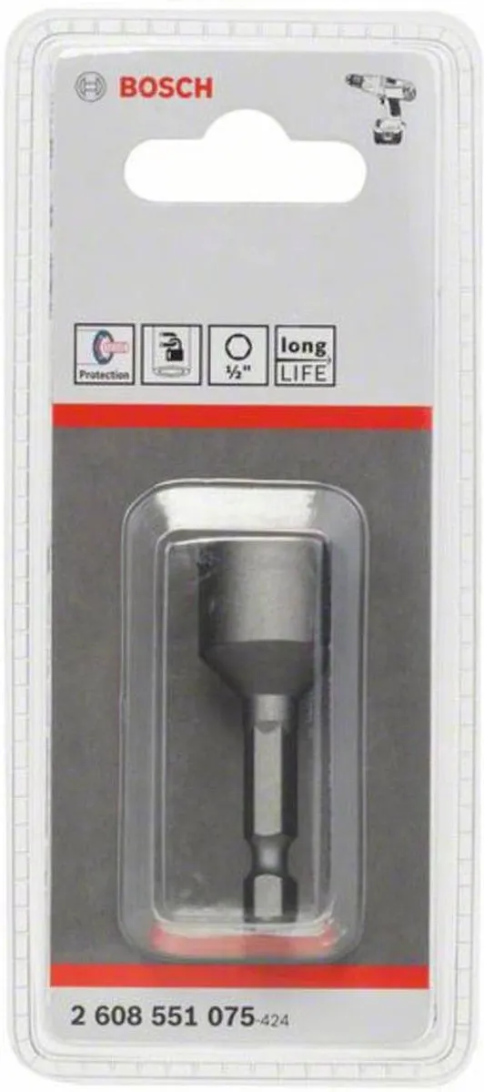 Bosch Dopsleutel 50mm x 1/2" - 1 Stuk