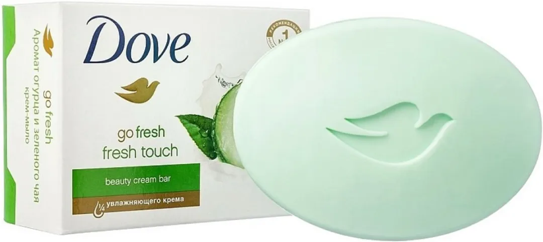 Dove Go Fresh Touch Komkommer Zeep - 4x90ml