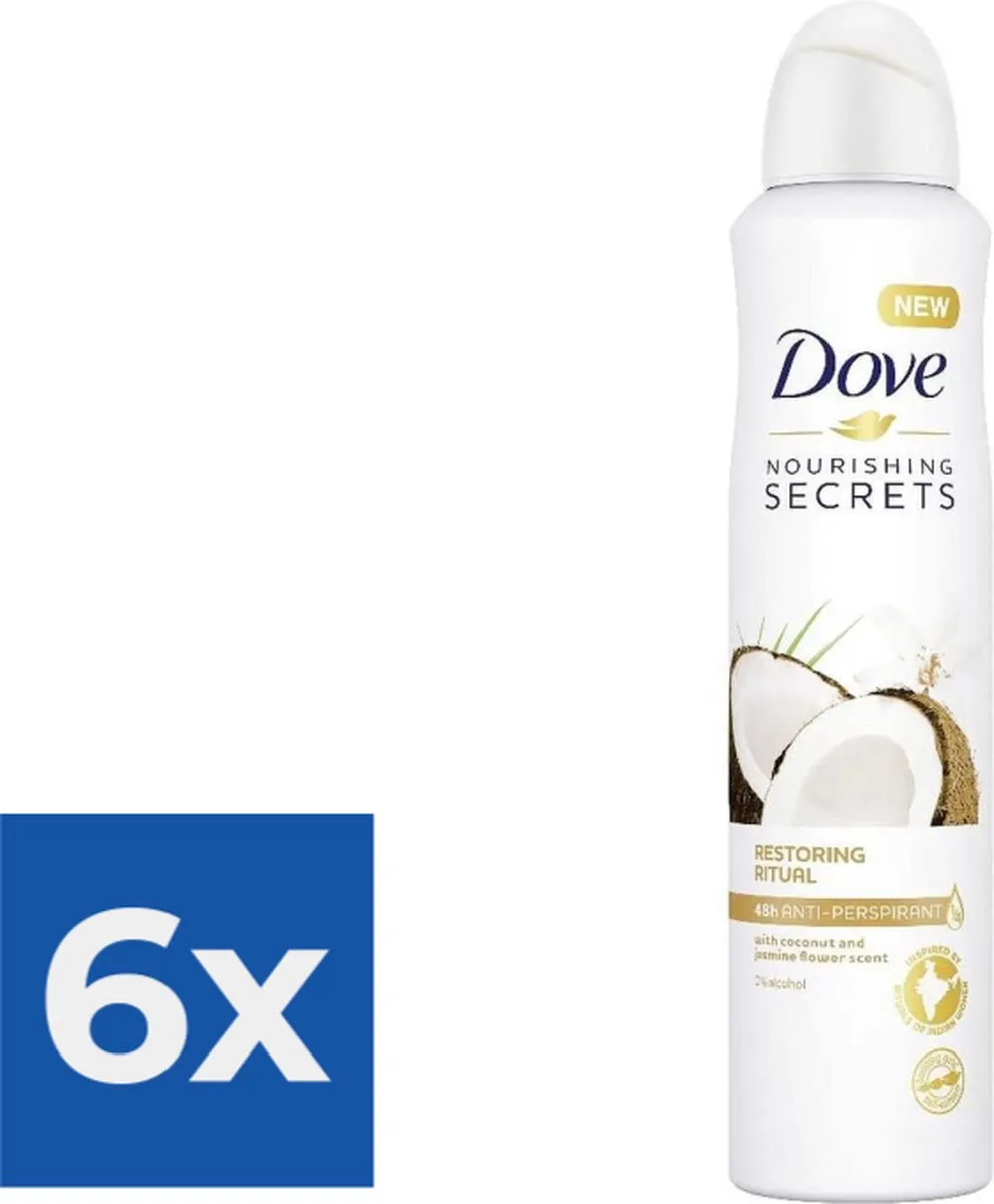 Dove Deodorant Spray Coconut & Jasmine Flower 250ml