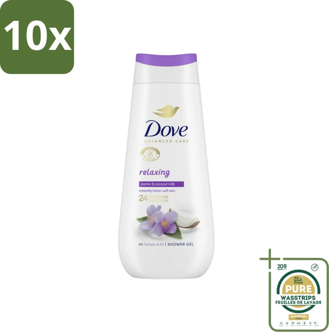 Dove Douchecrème Relaxing Kokos & Jasmijn 225ml