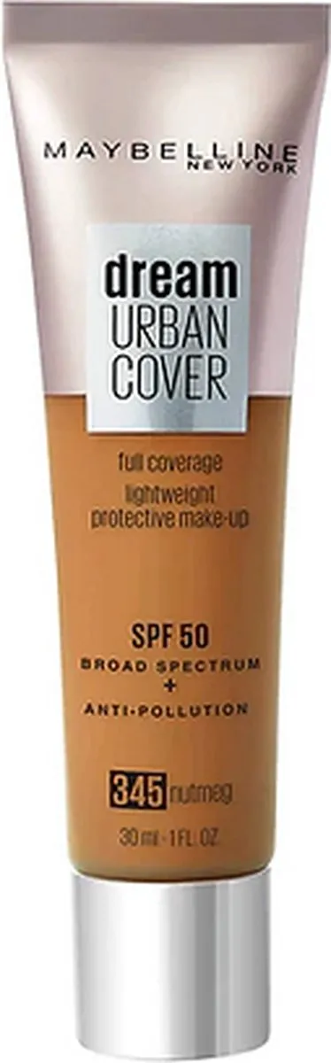 Maybelline Dream Urban Cover Foundation 345 Nutmeg