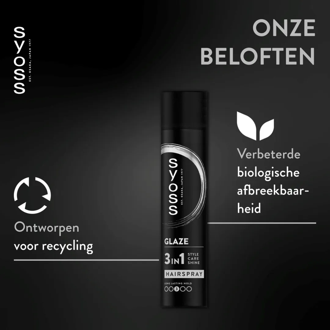 SYOSS Glaze Hairspray 3-in-1 6x300ml - afbeelding 6 van 6