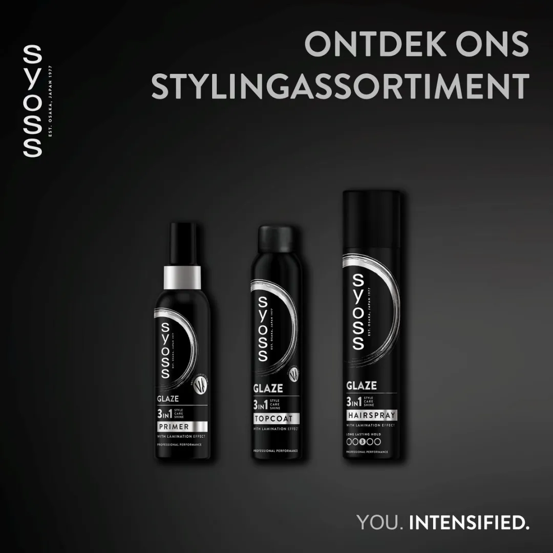 SYOSS Glaze Hairspray 3-in-1 6x300ml