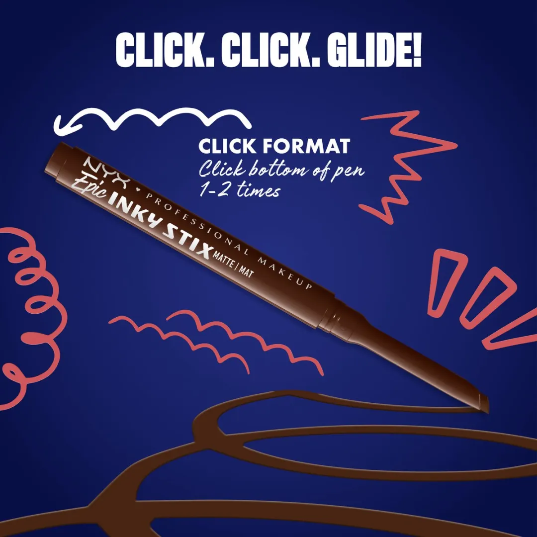 NYX Professional Makeup Epic Inky Stix Eyeliner Ember Energy - 1g