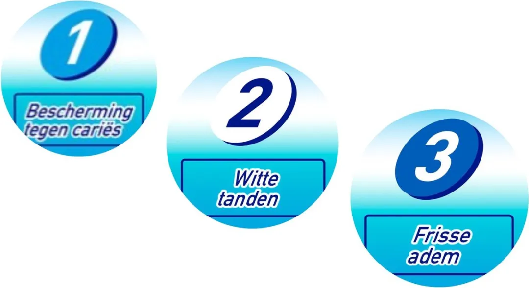 Colgate Triple Action Tandpasta 75ml - 3 Stuks