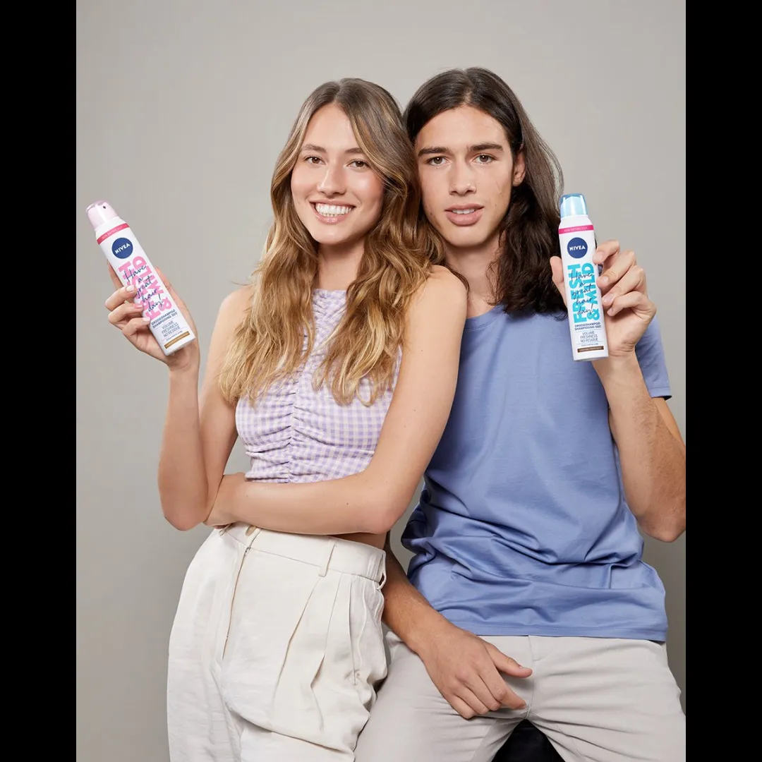 NIVEA Fresh Revive 3-in-1 Droogshampoo Donker Haar 6x200ml