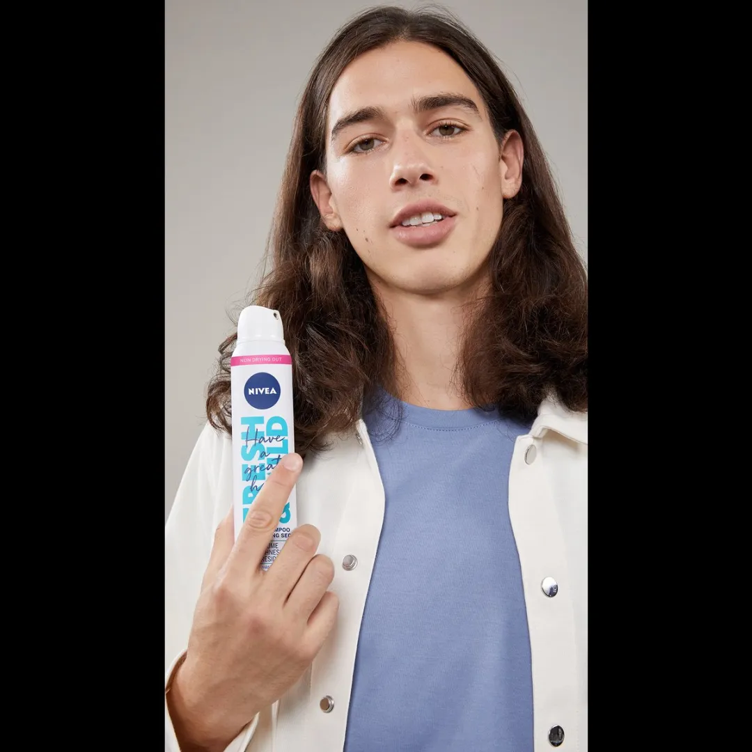 NIVEA Fresh Revive 3-in-1 Droogshampoo Donker Haar 6x200ml