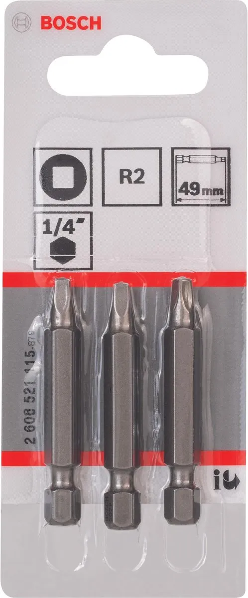 Bosch BIT 4-Kant 2 XH 1/4" 49mm