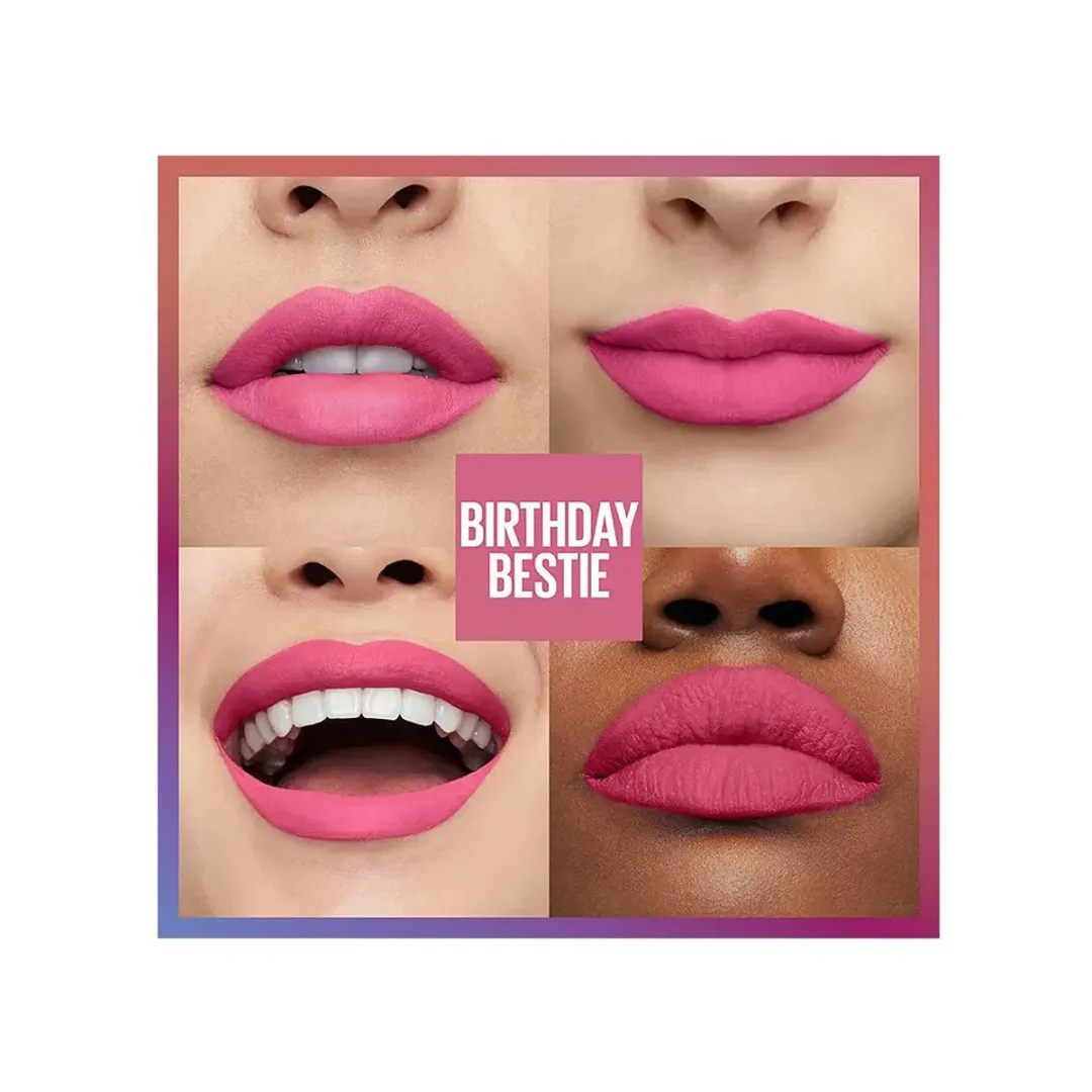 Maybelline SuperStay Matte Ink Lippenstift 395 Birthday Bestie - 5ml