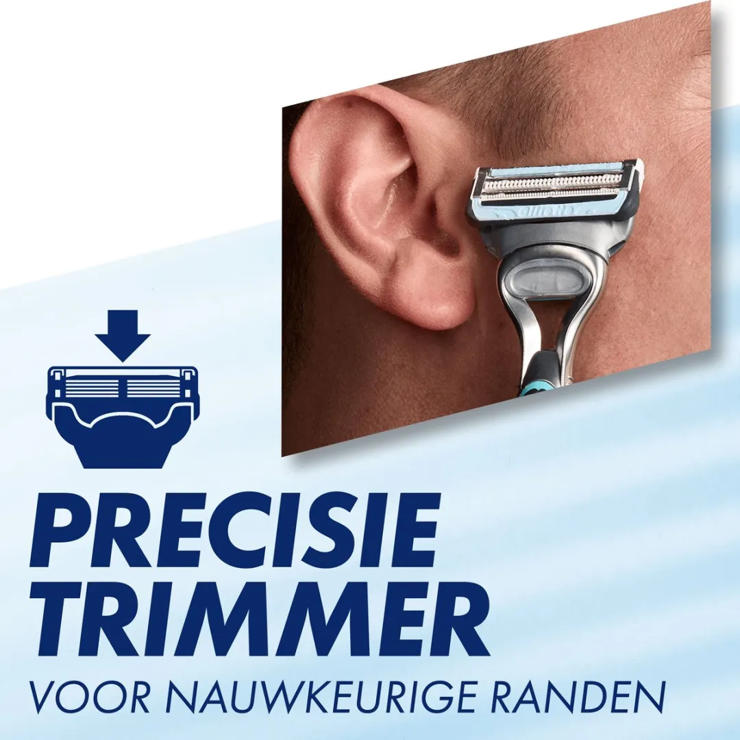 Gillette SkinGuard Sensitive Scheermesjes 3-delig - 8 Stuks