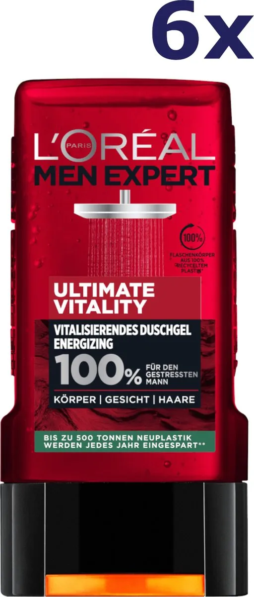 L'Oréal Men Expert Ultimate Vitality Douchegel 250ml