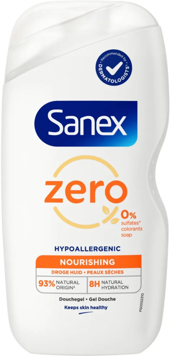 Sanex Zero% Douchegel 400ml - 2400ml (6x400ml)