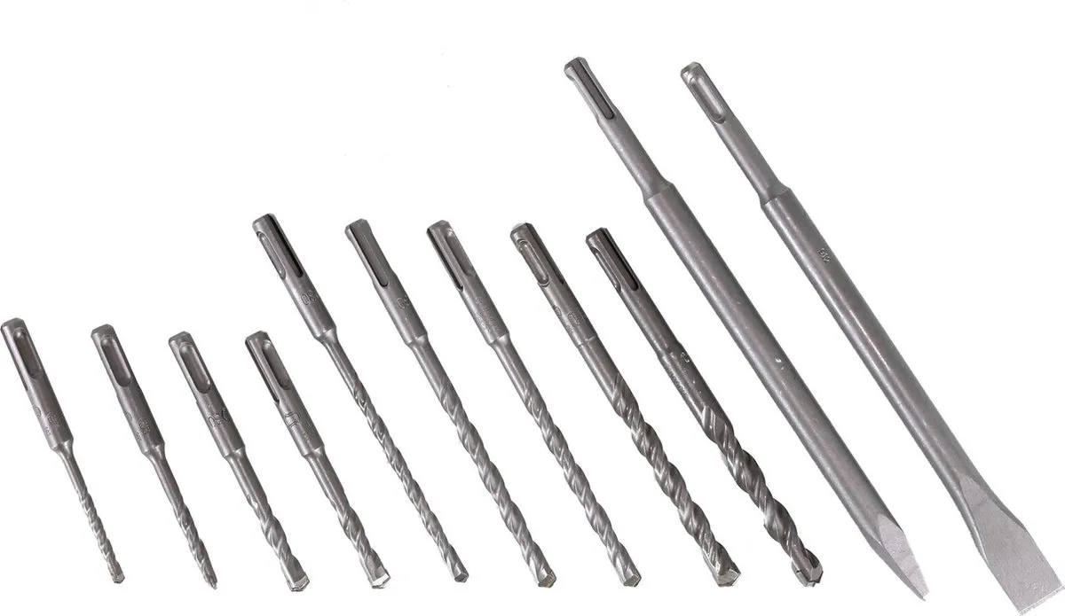 Bosch Plus-3 Boor- en beitelset SDS plus-3 11-delig - afbeelding 6 van 6