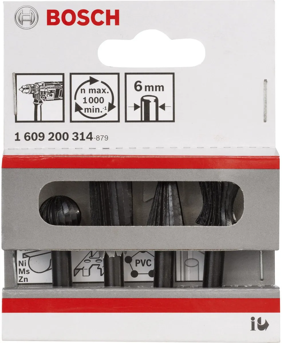 Bosch Vijlenset 4-delig - 1609200314