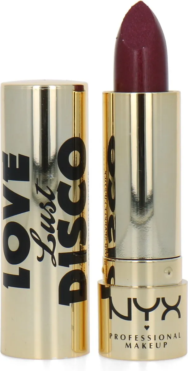 NYX Love Lust Disco Satin Sparkle Lipstick Passion Forward