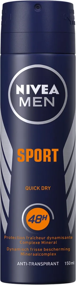 NIVEA MEN Sport Anti-Transpirant Spray 150ml