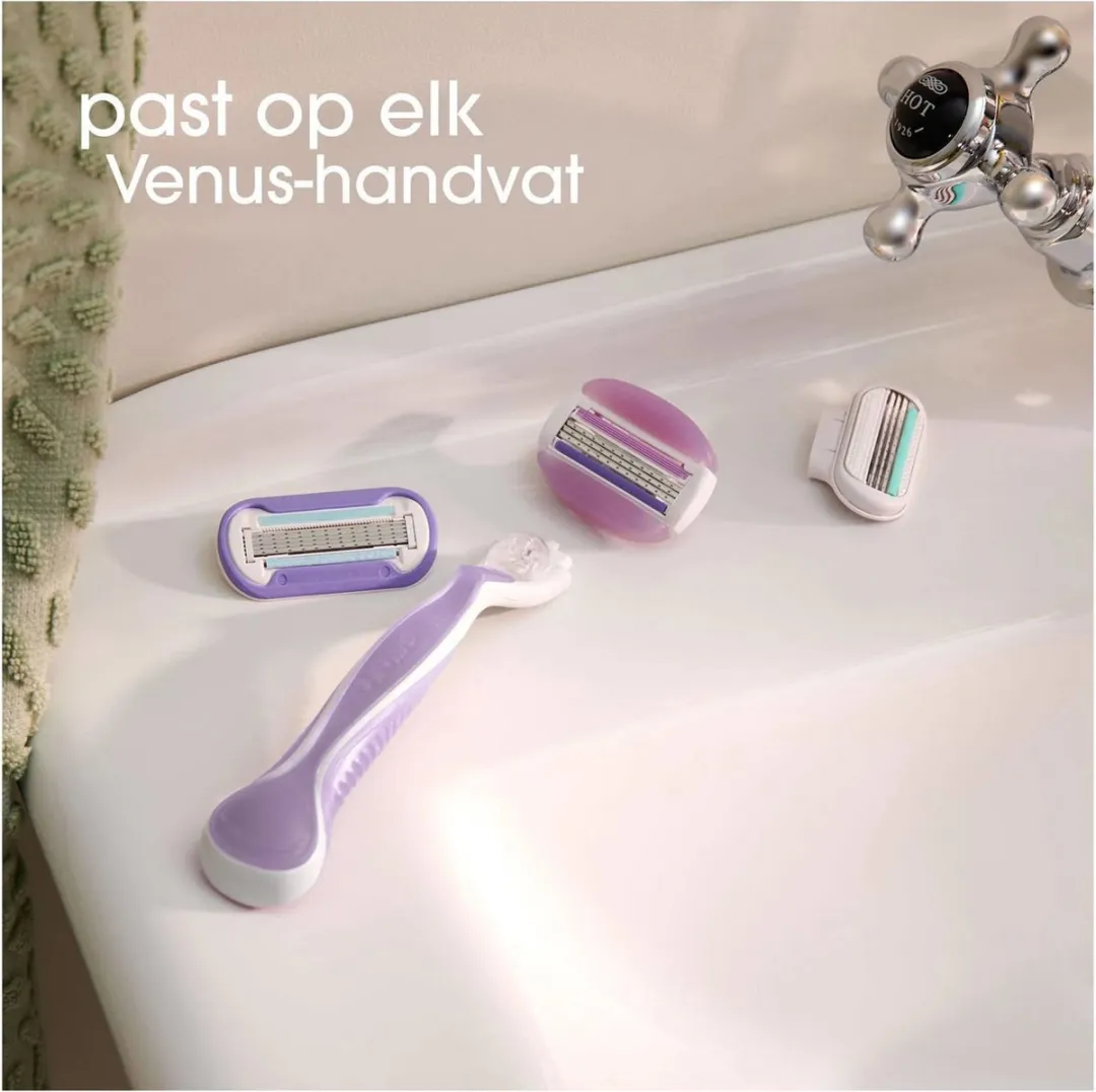 Gillette Venus ComfortGlide Breeze Scheermesjes - 80 Stuks - Paars