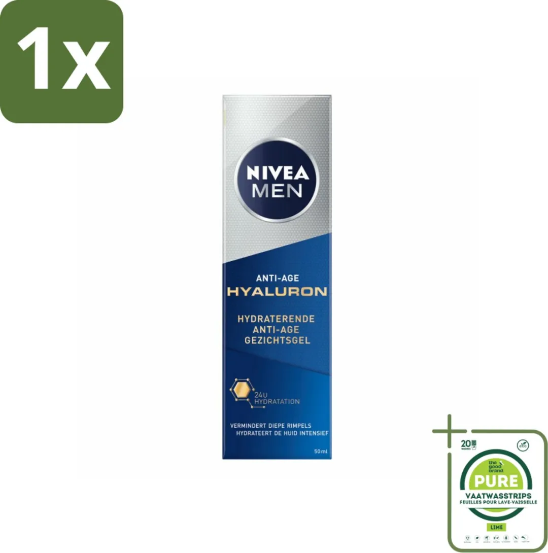 NIVEA MEN Anti-Age Hydraterend Gezichtsgel 50ml